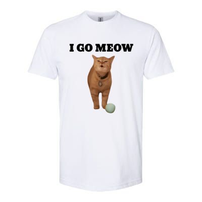 I Go Meow Cat Meme Softstyle CVC T-Shirt