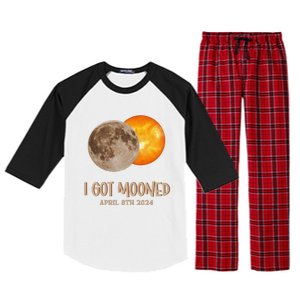 I Got Mooned April 8th 2024 Raglan Sleeve Pajama Set