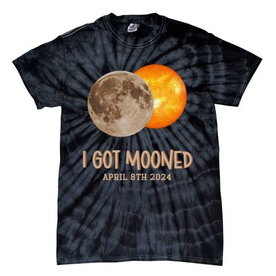 I Got Mooned April 8th 2024 Tie-Dye T-Shirt