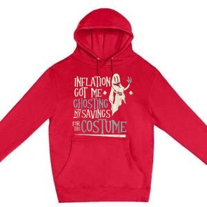 Inflation Ghosting My Savings For This Costume Cute Premium Pullover Hoodie