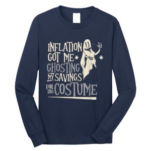 Inflation Ghosting My Savings For This Costume Cute Long Sleeve Shirt