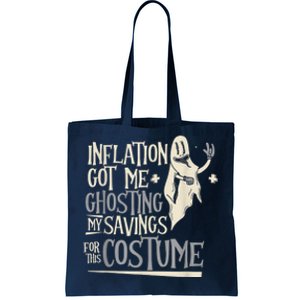 Inflation Ghosting My Savings For This Costume Cute Tote Bag