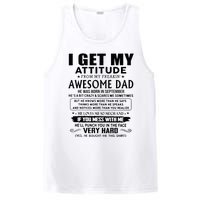 I Get My Attitude From My Freaking Awesome Dad September PosiCharge Competitor Tank