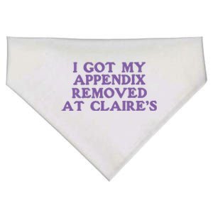 I Got My Appendix Removed At Claires USA-Made Doggie Bandana