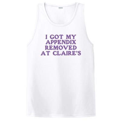 I Got My Appendix Removed At Claires PosiCharge Competitor Tank