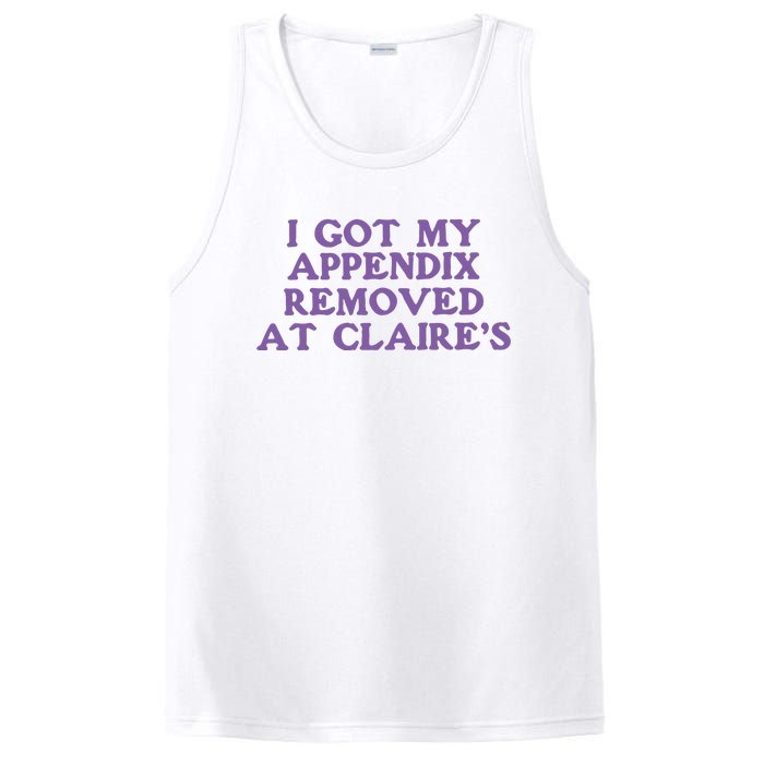 I Got My Appendix Removed At Claires PosiCharge Competitor Tank