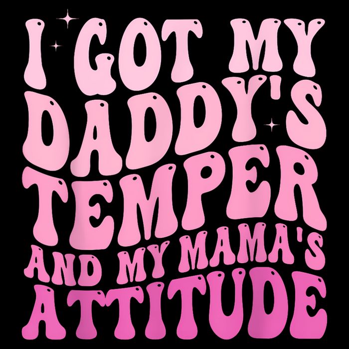I Got My DaddyS Temper And My MamaS Attitude Impact Tech Backpack
