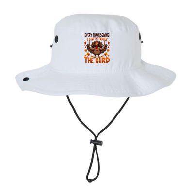 I Give My Family The Bird Thanksgiving Bucket Hat