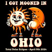 I Got Mooned In Ohio Total Solar Eclipse 2024 Daily Commute Backpack
