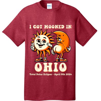 I Got Mooned In Ohio Total Solar Eclipse 2024 T-Shirt