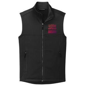 I Get My Attitude From My Freaking Awesome Dad FatherS Day Gift Collective Smooth Fleece Vest