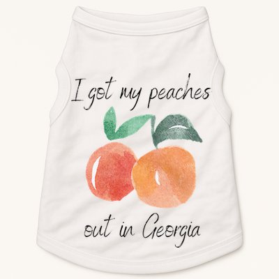 I Got My Peaches Out In Georgia Lyrics Song Funny Fruit Doggie Tank