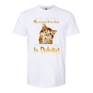 I Get Most Of My Exercise These Day By Shaking My Head Cat Softstyle CVC T-Shirt