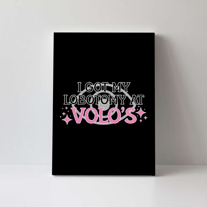 I Got My Lobotomy At VoloS BaldurS Gate 3 Canvas