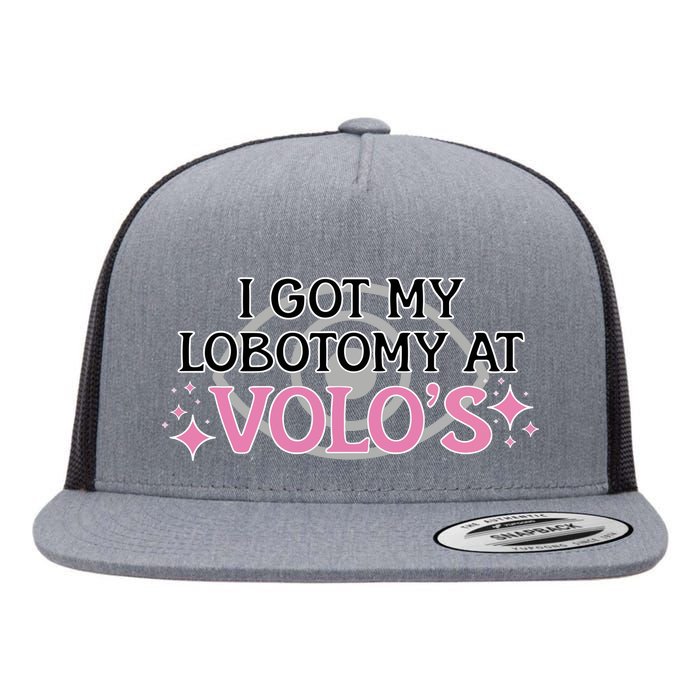 I Got My Lobotomy At VoloS BaldurS Gate 3 Flat Bill Trucker Hat