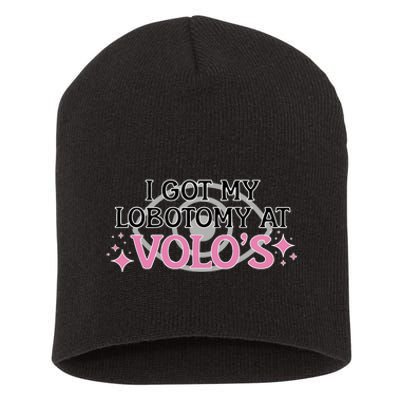 I Got My Lobotomy At VoloS BaldurS Gate 3 Short Acrylic Beanie