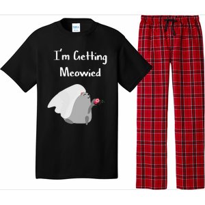 Im Getting Meowied Cat Funny Bachelorette Party Gift Pajama Set