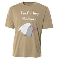 Im Getting Meowied Cat Funny Bachelorette Party Gift Cooling Performance Crew T-Shirt