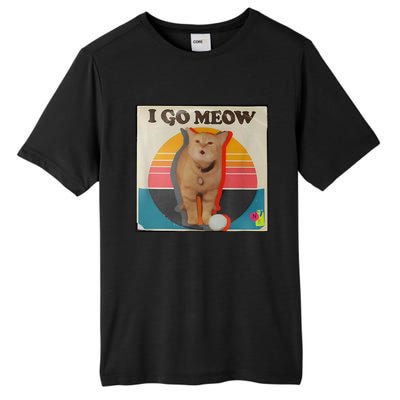 I Go Meow Tall Fusion ChromaSoft Performance T-Shirt