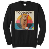 I Go Meow Tall Sweatshirt