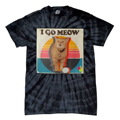 I Go Meow Tie-Dye T-Shirt