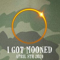 I Got Mooned 4.08.24 Total Solar Eclipse 2024 Legacy Tie Dye Trucker Hat