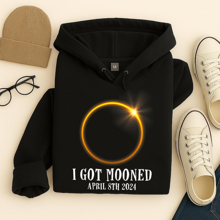 I Got Mooned 4.08.24 Total Solar Eclipse 2024 Hoodie