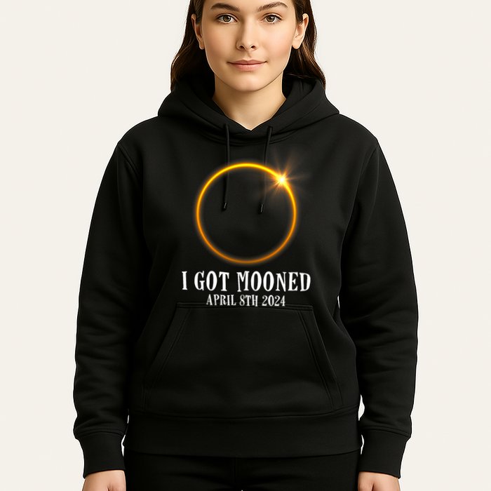 I Got Mooned 4.08.24 Total Solar Eclipse 2024 Hoodie