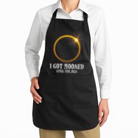 I Got Mooned 4.08.24 Total Solar Eclipse 2024 Apron