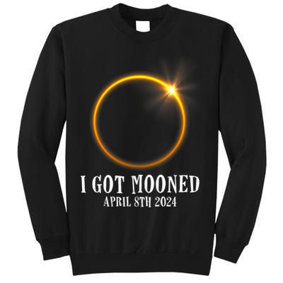 I Got Mooned 4.08.24 Total Solar Eclipse 2024 Sweatshirt