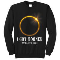 I Got Mooned 4.08.24 Total Solar Eclipse 2024 Sweatshirt