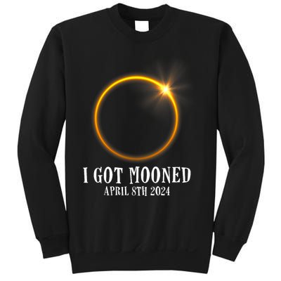 I Got Mooned 4.08.24 Total Solar Eclipse 2024 Sweatshirt