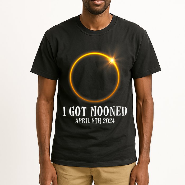 I Got Mooned 4.08.24 Total Solar Eclipse 2024 Tall T-Shirt