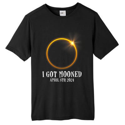 I Got Mooned 4.08.24 Total Solar Eclipse 2024 Tall Fusion ChromaSoft Performance T-Shirt