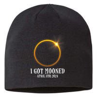 I Got Mooned 4.08.24 Total Solar Eclipse 2024 Sustainable Beanie