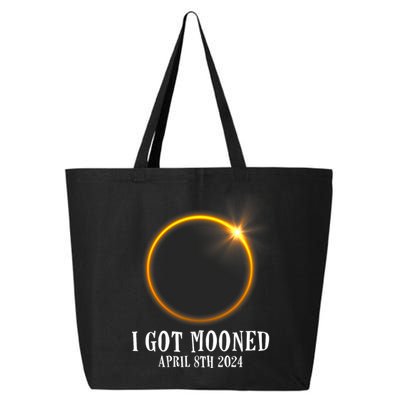 I Got Mooned 4.08.24 Total Solar Eclipse 2024 25L Jumbo Tote