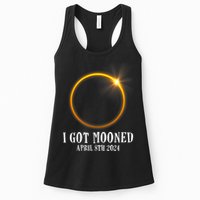 I Got Mooned 4.08.24 Total Solar Eclipse 2024 Womens Tank Top
