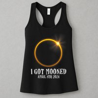 I Got Mooned 4.08.24 Total Solar Eclipse 2024 Womens Tank Top