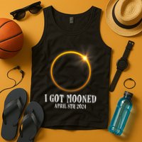 I Got Mooned 4.08.24 Total Solar Eclipse 2024 Tank Top
