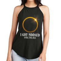 I Got Mooned 4.08.24 Total Solar Eclipse 2024 Women's Perfect Tri Rocker Tank