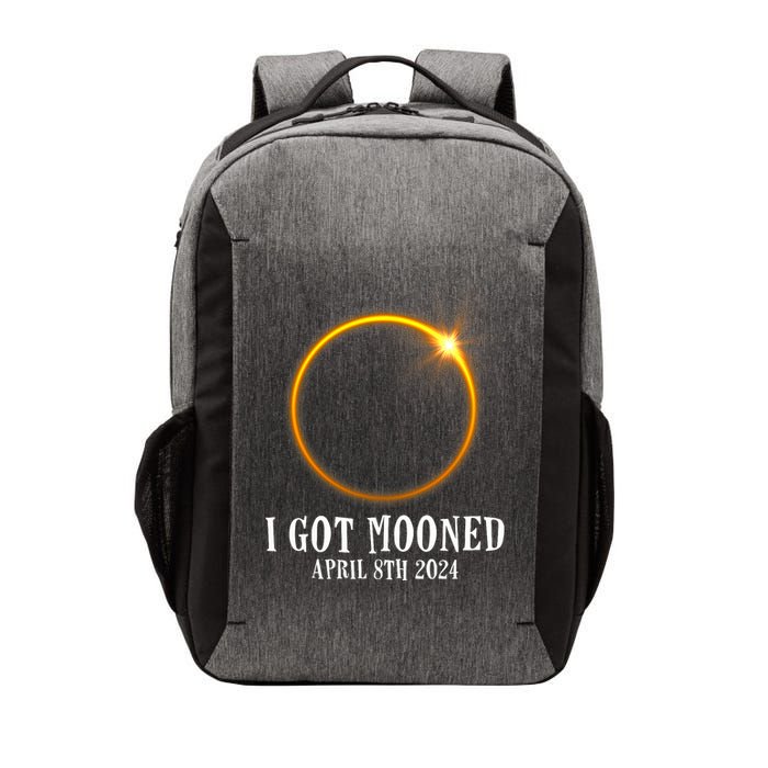 I Got Mooned 4.08.24 Total Solar Eclipse 2024 Vector Backpack