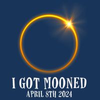 I Got Mooned 4.08.24 Total Solar Eclipse 2024 Infant Baby Jersey Bodysuit