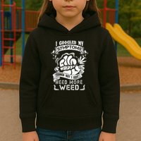 I Googled My Symptoms Turned Out I Just Need More Weed Kids Hoodie
