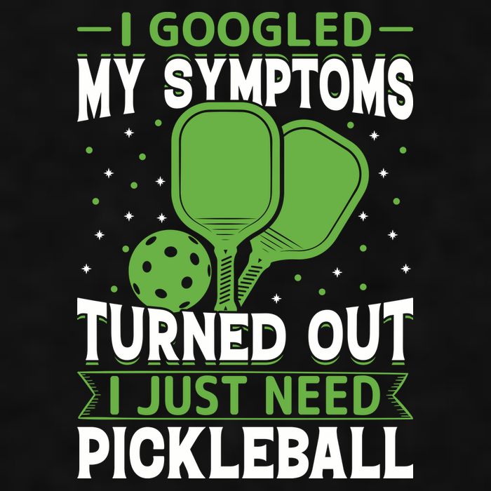 I Googled My Symptoms I Just Need Pickleball Ladies PosiCharge Tri-Blend Wicking Tank