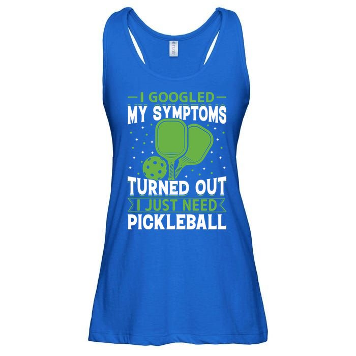 I Googled My Symptoms I Just Need Pickleball Ladies Essential Flowy Tank