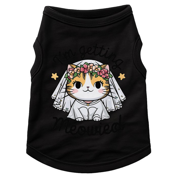 IM Getting Meowied Bridesmaid Bachelorette Party Kawaii Cat Doggie Tank