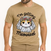 IM Getting Meowied Bridesmaid Bachelorette Party Kawaii Cat Cooling Performance Crew T-Shirt
