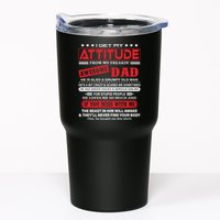 I Get My Attitude From My Freaking Awesome Dad! Pullover Hoodie Tumbler