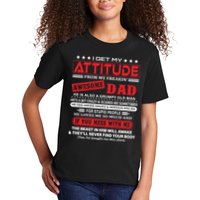 I Get My Attitude From My Freaking Awesome Dad! Pullover Hoodie Kids T-Shirt