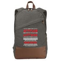 I Get My Attitude From My Freaking Awesome Dad! Pullover Hoodie Cotton Canvas Backpack